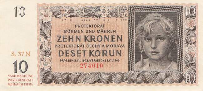 10 Kronen 1942